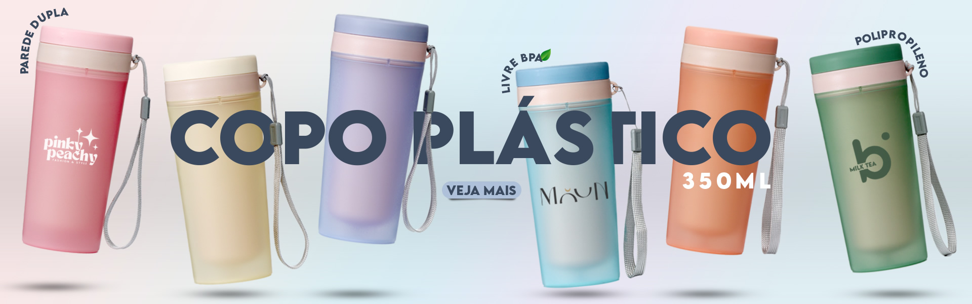 Copo Fibra de Bambu 350ml